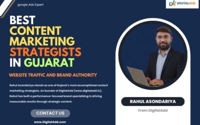 Top 10 Best Content Marketing Strategists in Gujarat: Building Website Traffic and Brand Authority