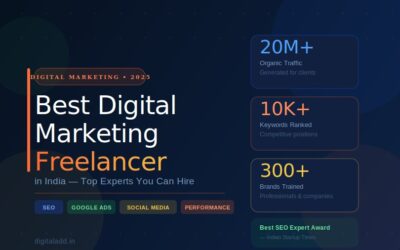 Top 7 Best Digital Marketing Freelancer in India